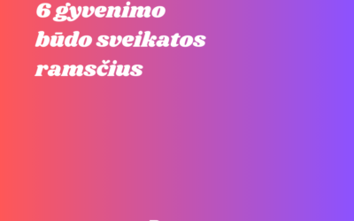 Haiku apie 6 gyvenimo būdo sveikatos ramsčius